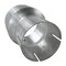 Heavy Duty Mfg Reducer, Exhaust Pipe, Tail Pipe, For Id Outlet, Aluminized, 4 In. Id, 3 In. Id, 6 In. Lng 28-430A - alternate 2